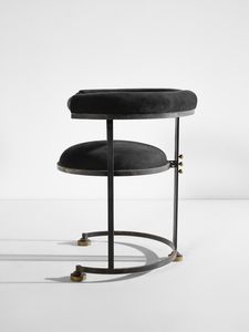 FALLANI ROBERTO  (n. 1937) : Sei poltroncine Tre Cerchi  - Asta Asta 523 | DESIGN E ARTI DECORATIVE DEL NOVECENTO Tradizionale - Associazione Nazionale - Case d'Asta italiane