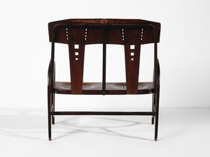 THONET GEBRDER : Coppia di sedie e divanetto mod. 512, Vienna  - Asta Asta 523 | DESIGN E ARTI DECORATIVE DEL NOVECENTO Tradizionale - Associazione Nazionale - Case d'Asta italiane