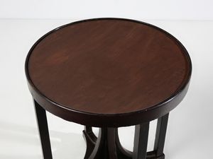 HOFFMANN JOSEF (1870 - 1956) : Tavolo da salotto della serie 428 per Jacob & Josef  Kohn, Vienna  - Asta Asta 523 | DESIGN E ARTI DECORATIVE DEL NOVECENTO Tradizionale - Associazione Nazionale - Case d'Asta italiane