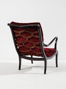 ZANINI GIGIOTTI (1893 - 1963) : Coppia di poltroncine in stile Novecento, Milano  - Asta Asta 523 | DESIGN E ARTI DECORATIVE DEL NOVECENTO Tradizionale - Associazione Nazionale - Case d'Asta italiane