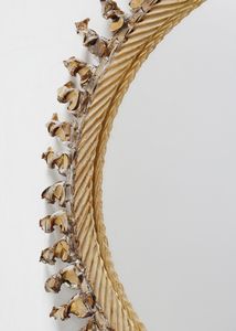 VAUTRIN LINE (1913 - 1997) : Soleil Torsade Specchio da parete  - Asta Asta 523 | DESIGN E ARTI DECORATIVE DEL NOVECENTO Tradizionale - Associazione Nazionale - Case d'Asta italiane