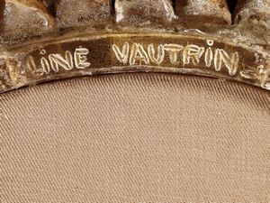 VAUTRIN LINE (1913 - 1997) : Soleil Torsade Specchio da parete  - Asta Asta 523 | DESIGN E ARTI DECORATIVE DEL NOVECENTO Tradizionale - Associazione Nazionale - Case d'Asta italiane