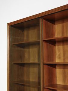 PONTI GIO (1891 - 1979) : Coppia di librerie ad ante scorrevoli  - Asta Asta 523 | DESIGN E ARTI DECORATIVE DEL NOVECENTO Tradizionale - Associazione Nazionale - Case d'Asta italiane
