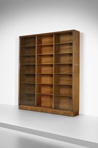 PONTI GIO (1891 - 1979) : Grande libreria ad ante scorrevoli  - Asta Asta 523 | DESIGN E ARTI DECORATIVE DEL NOVECENTO Tradizionale - Associazione Nazionale - Case d'Asta italiane