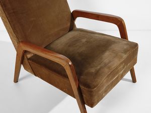 PONTI GIO (1891 - 1979) : Poltrona  - Asta Asta 523 | DESIGN E ARTI DECORATIVE DEL NOVECENTO Tradizionale - Associazione Nazionale - Case d'Asta italiane