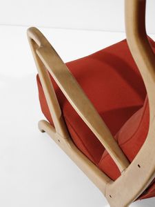 PONTI GIO (1891 - 1979) : Poltrona bergere per Casa e Giardino, Milano  - Asta Asta 523 | DESIGN E ARTI DECORATIVE DEL NOVECENTO Tradizionale - Associazione Nazionale - Case d'Asta italiane