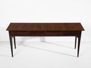 PARISI ICO (1916 - 1996) : Consolle a quattro cassetti, esecuzione Fratelli Rizzi, Intimiano  - Asta Asta 523 | DESIGN E ARTI DECORATIVE DEL NOVECENTO Tradizionale - Associazione Nazionale - Case d'Asta italiane