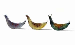 GIO PONTI (1891-1979) & PAOLO DE POLI (1905-1996) : Tre colombine Sculture, Padova  - Asta Asta 523 | DESIGN E ARTI DECORATIVE DEL NOVECENTO Tradizionale - Associazione Nazionale - Case d'Asta italiane