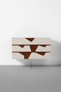 PONTI GIO (1891 - 1979) : Cassettiera pensile per Dassi, Italia  - Asta Asta 523 | DESIGN E ARTI DECORATIVE DEL NOVECENTO Tradizionale - Associazione Nazionale - Case d'Asta italiane