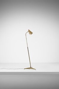 OSTUNI ANGELO (1904 - 1981) - Lampada da terra estensibile e orientabile mod. 301 per O-Luce, Milano