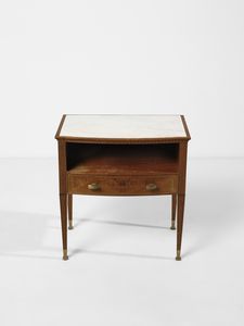 BUFFA PAOLO (1903 - 1970) : Coppia di comodini, esecuzione Enrico e Paolo Borghi, Cant  - Asta Asta 523 | DESIGN E ARTI DECORATIVE DEL NOVECENTO Tradizionale - Associazione Nazionale - Case d'Asta italiane