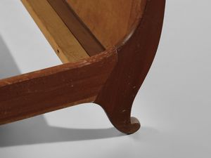 BUFFA PAOLO (1903 - 1970) : Letto matrimoniale, esecuzione Enrico e Paolo Borghi, Cant  - Asta Asta 523 | DESIGN E ARTI DECORATIVE DEL NOVECENTO Tradizionale - Associazione Nazionale - Case d'Asta italiane