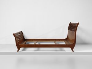 BUFFA PAOLO (1903 - 1970) : Letto matrimoniale, esecuzione Enrico e Paolo Borghi, Cant  - Asta Asta 523 | DESIGN E ARTI DECORATIVE DEL NOVECENTO Tradizionale - Associazione Nazionale - Case d'Asta italiane