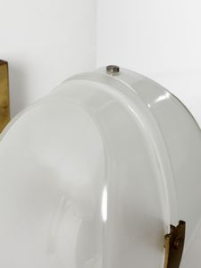MAGISTRETTI VICO (1920 - 2006) : Tre lampade da parete mod. Omicron per Artemide, Milano  - Asta Asta 523 | DESIGN E ARTI DECORATIVE DEL NOVECENTO Tradizionale - Associazione Nazionale - Case d'Asta italiane