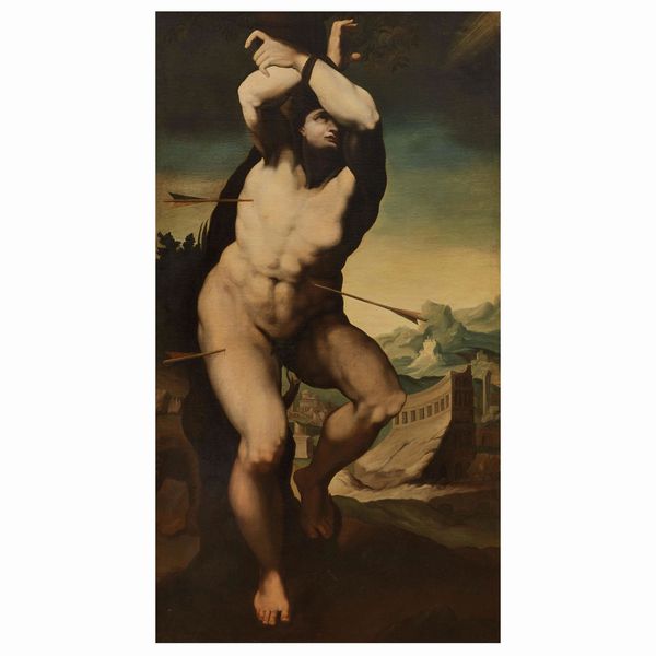 Pittore romano, sec. XVI  - Asta DIPINTI ANTICHI - Associazione Nazionale - Case d'Asta italiane