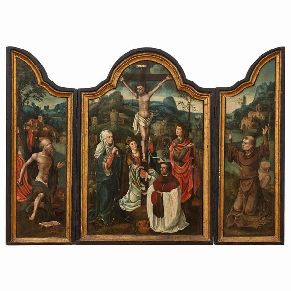 Artista fiammingo, sec. XVI  - Asta DIPINTI ANTICHI - Associazione Nazionale - Case d'Asta italiane