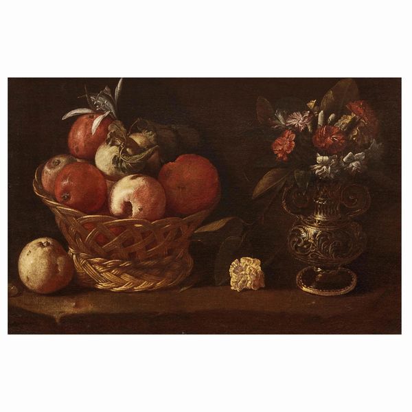 Artista caravaggesco, sec. XVII  - Asta DIPINTI ANTICHI - Associazione Nazionale - Case d'Asta italiane