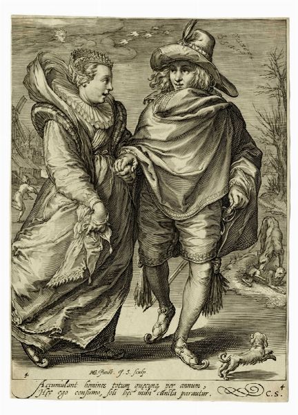 JAN SAENREDAM : Estate / Autunno / Inverno.  - Asta Arte Antica, Moderna e Contemporanea [parte I] - Associazione Nazionale - Case d'Asta italiane