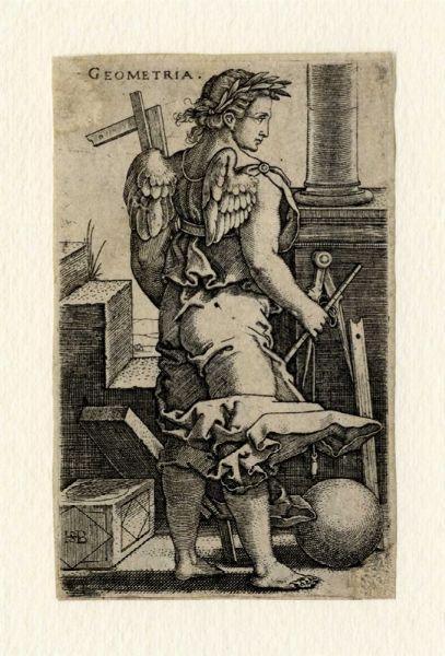 HANS SEBALD BEHAM : Geometria.  - Asta Arte Antica, Moderna e Contemporanea [parte I] - Associazione Nazionale - Case d'Asta italiane