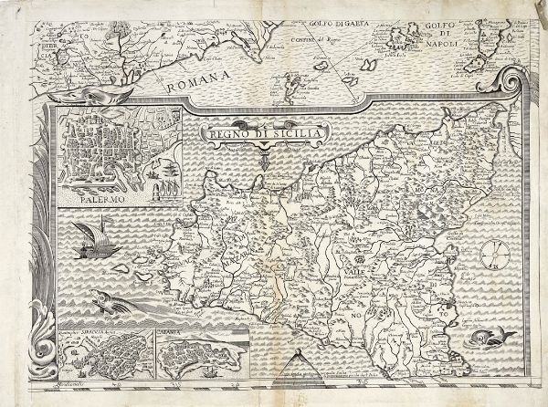 MATTHUS GREUTER : Regno di Sicilia.  - Asta Arte Antica, Moderna e Contemporanea [parte I] - Associazione Nazionale - Case d'Asta italiane