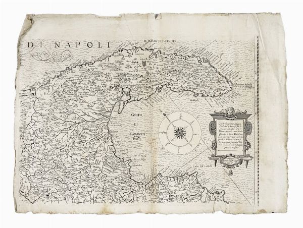 MATTHUS GREUTER : Golfo di Taranto.  - Asta Arte Antica, Moderna e Contemporanea [parte I] - Associazione Nazionale - Case d'Asta italiane