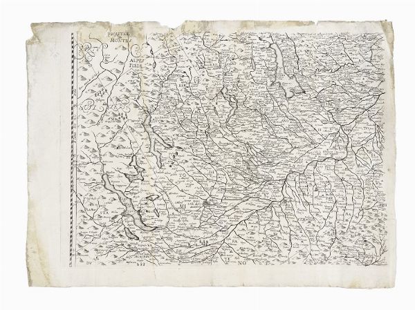 MATTHUS GREUTER : Golfo di Genova / Ducato di Milano.  - Asta Arte Antica, Moderna e Contemporanea [parte I] - Associazione Nazionale - Case d'Asta italiane