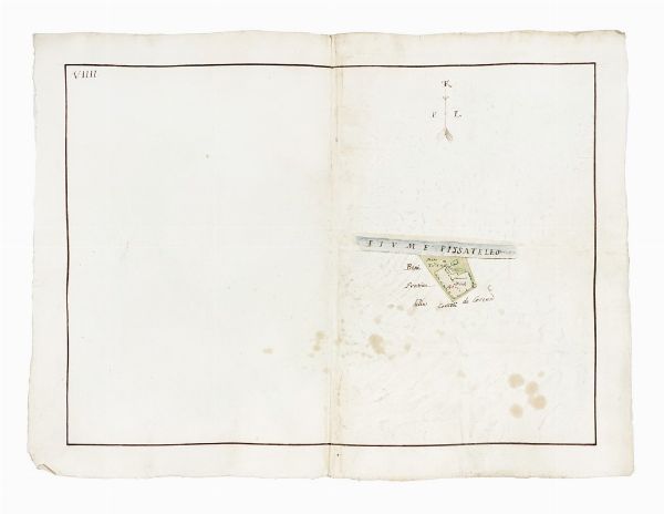 DOMENICO MARIA VIAGGI : Regesto e dieci cabrei della tenuta detta La Cagnona del Marchese Scipione Capponi nel comprensorio savignanese.  - Asta Arte Antica, Moderna e Contemporanea [parte I] - Associazione Nazionale - Case d'Asta italiane