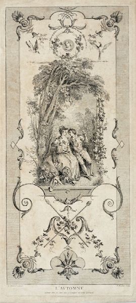 FRANOIS BOUCHER : Le Printemps / L'Et / L'Automne / L'Hiver.  - Asta Arte Antica, Moderna e Contemporanea [parte I] - Associazione Nazionale - Case d'Asta italiane