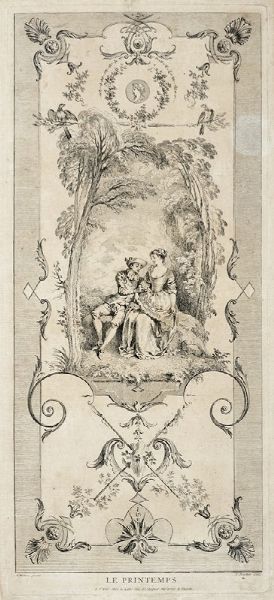 FRANOIS BOUCHER : Le Printemps / L'Et / L'Automne / L'Hiver.  - Asta Arte Antica, Moderna e Contemporanea [parte I] - Associazione Nazionale - Case d'Asta italiane