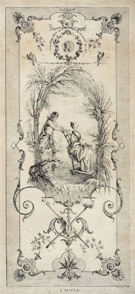 FRANOIS BOUCHER : Le Printemps / L'Et / L'Automne / L'Hiver.  - Asta Arte Antica, Moderna e Contemporanea [parte I] - Associazione Nazionale - Case d'Asta italiane