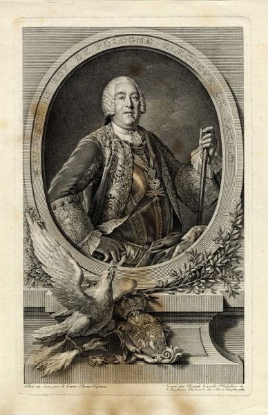 GIUSEPPE CANALE : Augusto III re di Polonia e sua moglie Maria Iosepha regina di Polonia.  - Asta Arte Antica, Moderna e Contemporanea [parte I] - Associazione Nazionale - Case d'Asta italiane