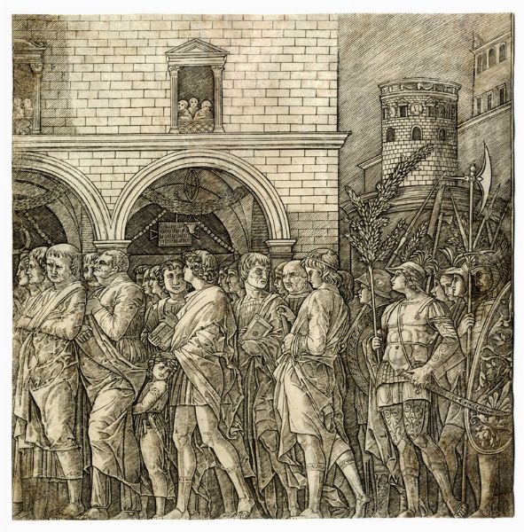 GIOVANNI ANTONIO DA BRESCIA : I senatori.  - Asta Arte Antica, Moderna e Contemporanea [parte I] - Associazione Nazionale - Case d'Asta italiane