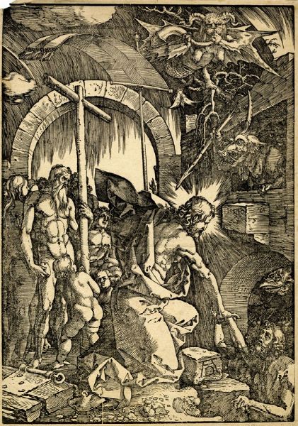 Albrecht Drer : Cristo al Limbo.  - Asta Arte Antica, Moderna e Contemporanea [parte I] - Associazione Nazionale - Case d'Asta italiane