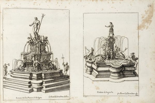 Pietro Ferrerio : Palazzi di Roma de piu celebri architetti disegnati da Pietro Ferrerio pittore et architetto.  - Asta Arte Antica, Moderna e Contemporanea [parte I] - Associazione Nazionale - Case d'Asta italiane