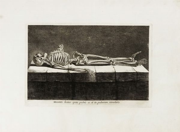JACQUES GAMELIN : Memento homo quia pulvis es et in pulverem reverteris.  - Asta Arte Antica, Moderna e Contemporanea [parte I] - Associazione Nazionale - Case d'Asta italiane