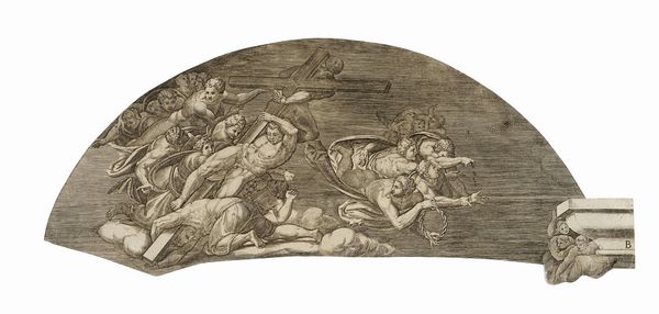 GIORGIO GHISI : Il Giudizio universale.  - Asta Arte Antica, Moderna e Contemporanea [parte I] - Associazione Nazionale - Case d'Asta italiane