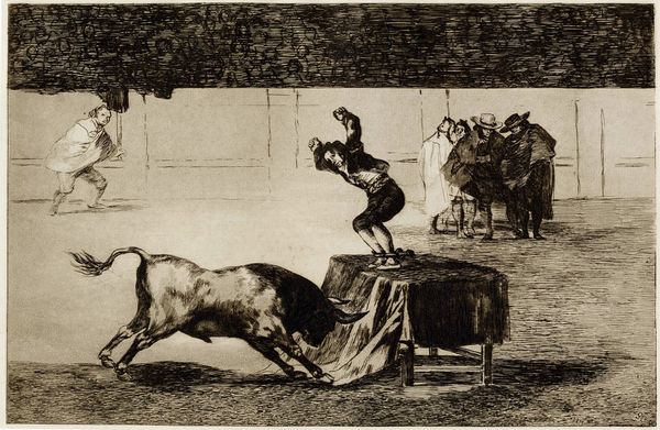 FRANCISCO GOYA Y LUCIENTES : Otra locura suya en la misma plaza.  - Asta Arte Antica, Moderna e Contemporanea [parte I] - Associazione Nazionale - Case d'Asta italiane