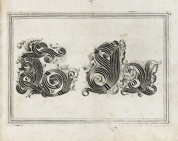 LEOPARDO ANTONOZZI : Album con 26 tavole da De caratteri.  - Asta Arte Antica, Moderna e Contemporanea [parte I] - Associazione Nazionale - Case d'Asta italiane