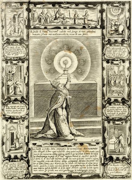 PER IL REMONDINI IN BASSANO : Manifesto della Compagnia del Santissimo Sacramento.  - Asta Arte Antica, Moderna e Contemporanea [parte I] - Associazione Nazionale - Case d'Asta italiane