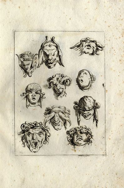 GIUSEPPE MARIA MITELLI : Disegni, et abbozzi di Agostino Mitelli intagliati dal figliuolo di lui Gioseppe Maria Mitelli.  - Asta Arte Antica, Moderna e Contemporanea [parte I] - Associazione Nazionale - Case d'Asta italiane