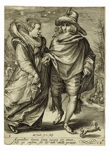 JAN SAENREDAM : Estate / Autunno / Inverno.  - Asta Arte Antica, Moderna e Contemporanea [parte I] - Associazione Nazionale - Case d'Asta italiane