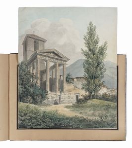 Album di disegni di vari autori.  - Asta Arte Antica, Moderna e Contemporanea [parte I] - Associazione Nazionale - Case d'Asta italiane