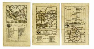 AGOSTINO DA RABATTA - Isole della Sonda anticamente Sindae Dei proprj R / Isole Molucche degli Olandesi / Isole Mariane o de Ladroni. Isola di Ceylon.