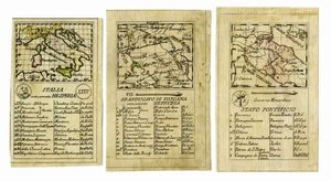 AGOSTINO DA RABATTA - Italia anticamente Hesperia / Granducato di Toscana anticamente Hetruria / Governo Monarchico. Stato Pontificio.