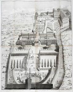 MARC'ANTONIO DAL RE : Ville di Delizia o Siano Palaggi Camparecci nello Stato di Milano Divise in Sei Tomi Con espressevi le Piante, e diverse Vedute delle medesime Incise e stampate da Marc'Antonio Dal Re bolognese. Tomo Primo.  - Asta Arte Antica, Moderna e Contemporanea [parte I] - Associazione Nazionale - Case d'Asta italiane