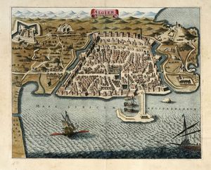 JOHANNES JANSSONIUS - Algier.