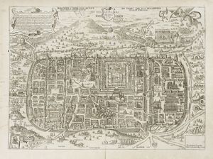 GRARD JOLLAIN - Ierusalem comme elle estoit du temps que nostre Saveur Iesus Christ souffrit mort et passion pour nous.