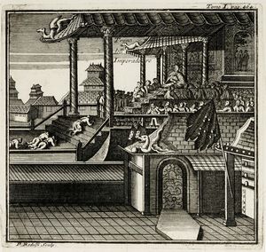 HADRIAN RELAND : Le Japon divis en Soissante et Six Provinces, cette carte est tire des cartes des japonois par monsieur Reland.  - Asta Arte Antica, Moderna e Contemporanea [parte I] - Associazione Nazionale - Case d'Asta italiane