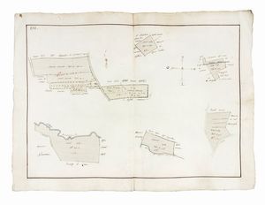 DOMENICO MARIA VIAGGI : Regesto e dieci cabrei della tenuta detta La Cagnona del Marchese Scipione Capponi nel comprensorio savignanese.  - Asta Arte Antica, Moderna e Contemporanea [parte I] - Associazione Nazionale - Case d'Asta italiane