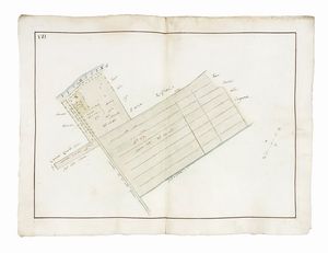 DOMENICO MARIA VIAGGI : Regesto e dieci cabrei della tenuta detta La Cagnona del Marchese Scipione Capponi nel comprensorio savignanese.  - Asta Arte Antica, Moderna e Contemporanea [parte I] - Associazione Nazionale - Case d'Asta italiane